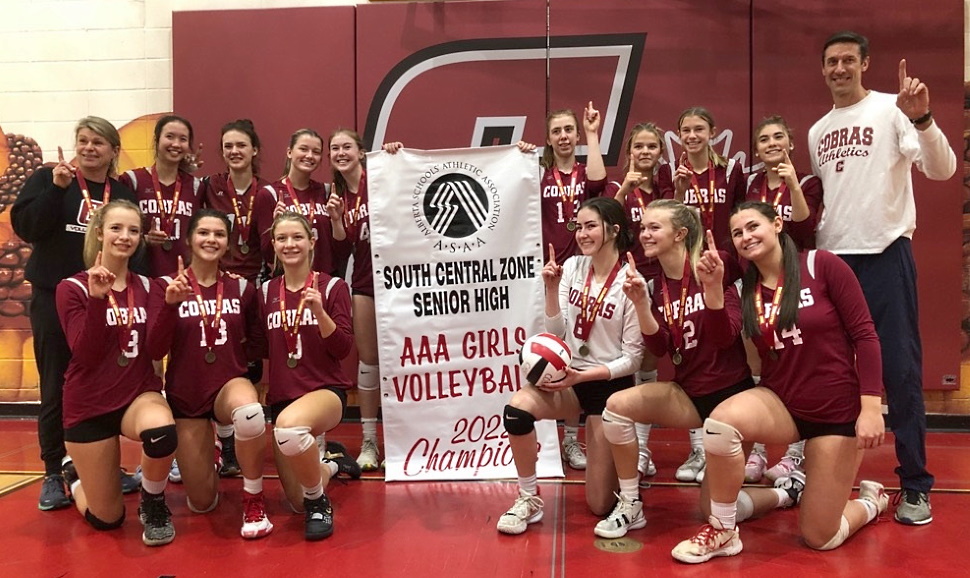 Cobras may have made school history with sweep of volleyball